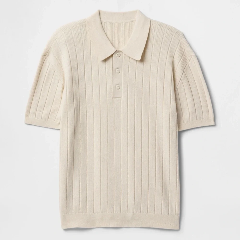 GAP Kids Rib Knit Polo Shirt